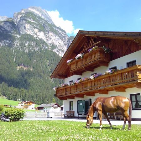 Ferienwohnung Auenhof Gschnitz Exterior foto